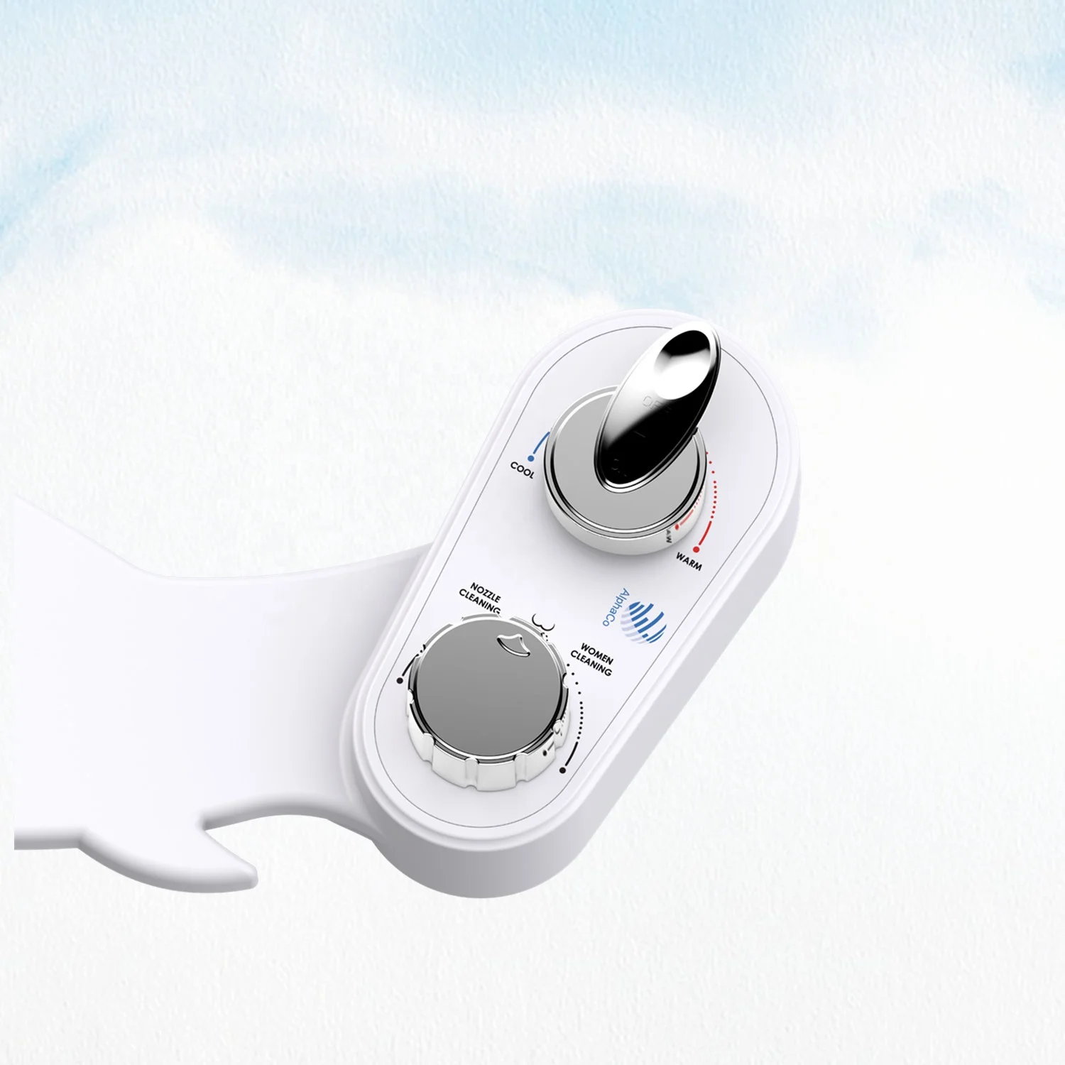 Warm Water Non Electric Bidet Toilet Seat Fresh Water Bidet