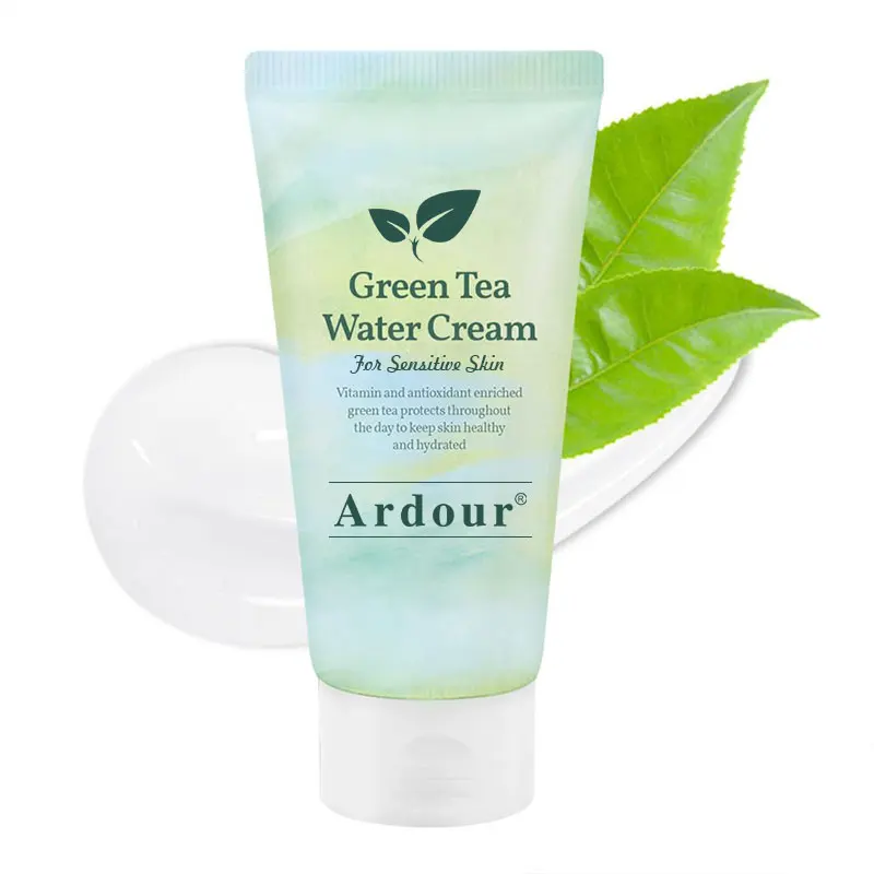 OEM Facial Gel Cream for sensitive skin Green Tea Water Bomb Vegan Moisturizing Daily hydrating Moisturizer