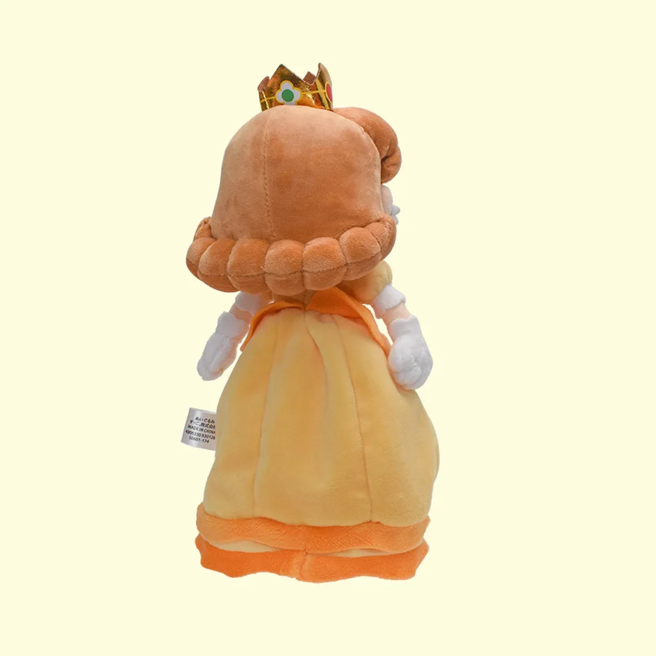 XUX 25cm Super Mario Princess Plush Doll Stuffed Figure Cartoon Pink  Yellow Daisy Blue Princess Wholesale