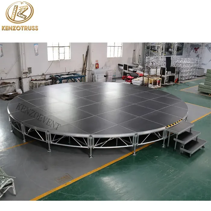 Aluminum Stage Non-slip Stage Platform Music Stage For DJ Table