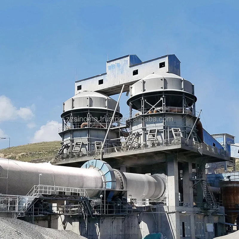 Large Rotary Kiln for Cement Making New Technology Metallurgical Lime Kiln for Building Materials