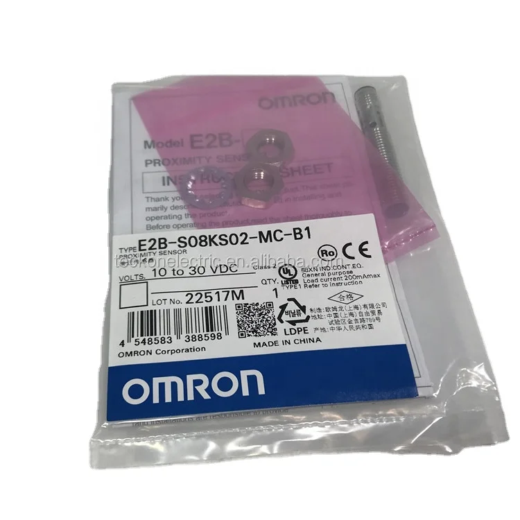 Cylindrical Proximity Sensor M8 connector E2B-S08KS02-MC-B1 E2B-S08KS02-MC-B2 E2B-S08KS02-MC-C1 E2B-S08KS02-MC-C2