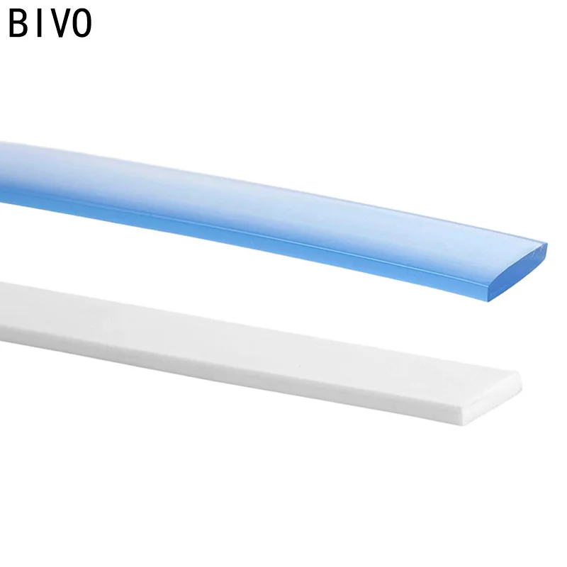 Plastic Welt For Ceiling Suspended Frameless Silicone Beading Flexible Strip