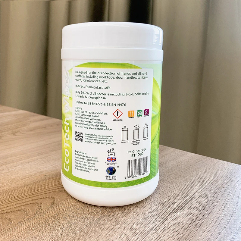 Custom Biodegradable Disposable Wet Tissue Antiseptic Isopropyl-Alcohol Wet Wipes Surface Cleaning Alcohols Technical
