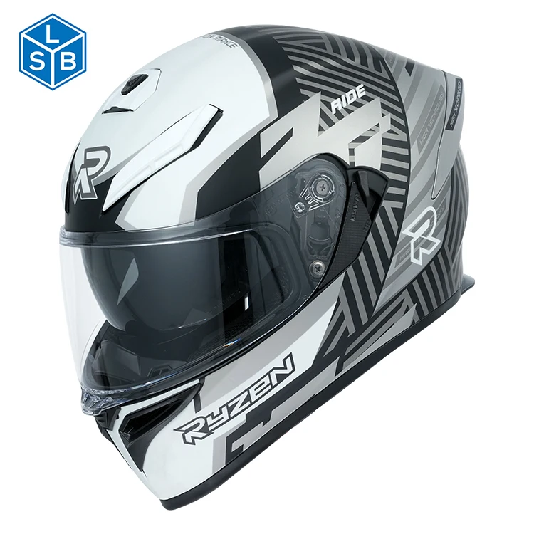 2024 New High Quality Motorcycle Full Face Riding Helmet DOT ECE Approved Breathable Full Face Helmet
