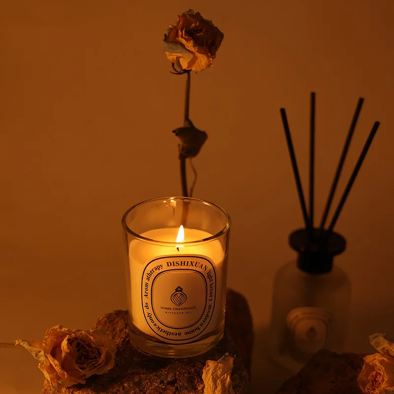 Home Decor Creative Candle Scent Lasting Bedroom Living Room Christmas Gift Smokeless Candle