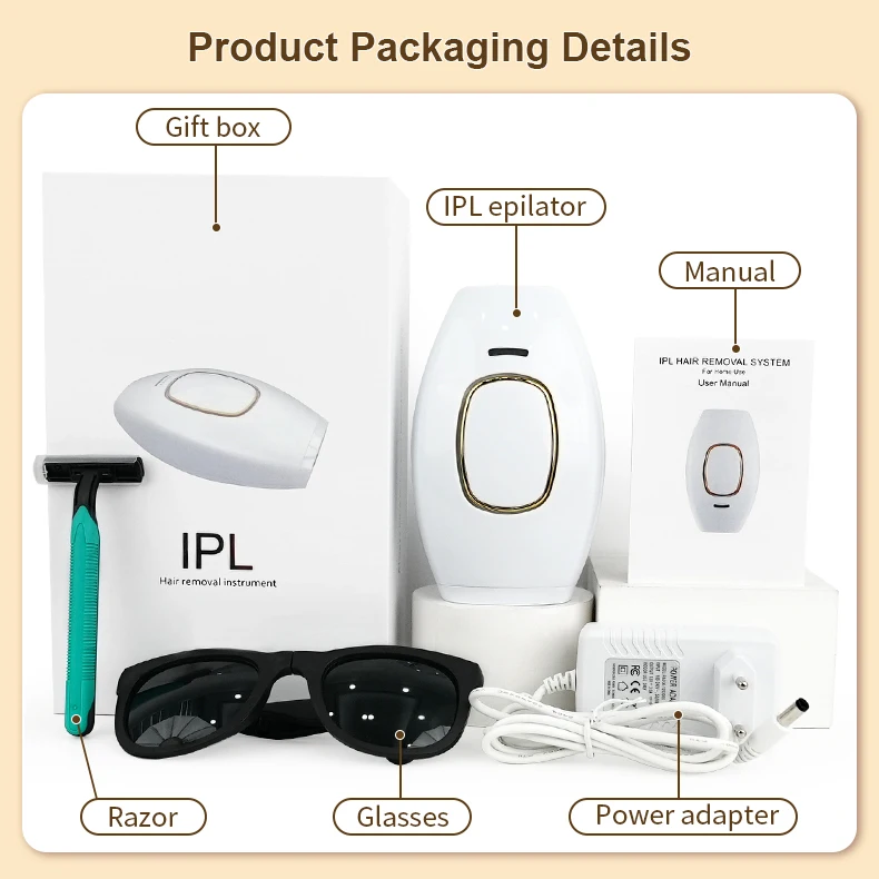 Portable Armpit Arm Bikini Hair Removal Professional Mini Ipl Machine Epilator Hair Removal Appliances For Women Home Use