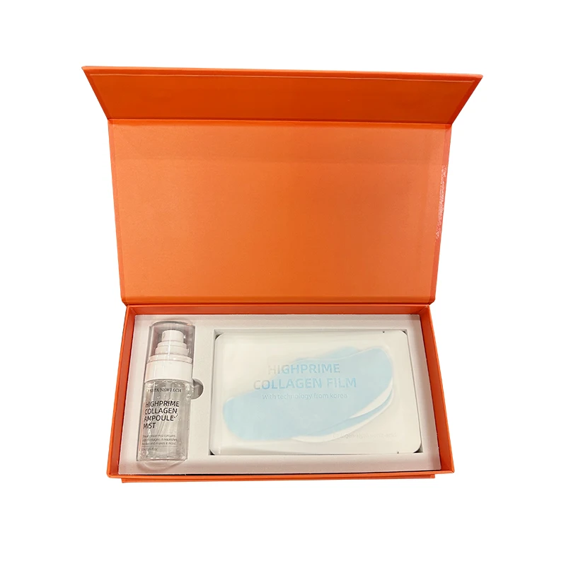 Water Soluble Collagen Film Mist Nano Hydrolyzed Anti Wrinkles Mask For Aging Skin Water Soluble Facial Highprime Collagen