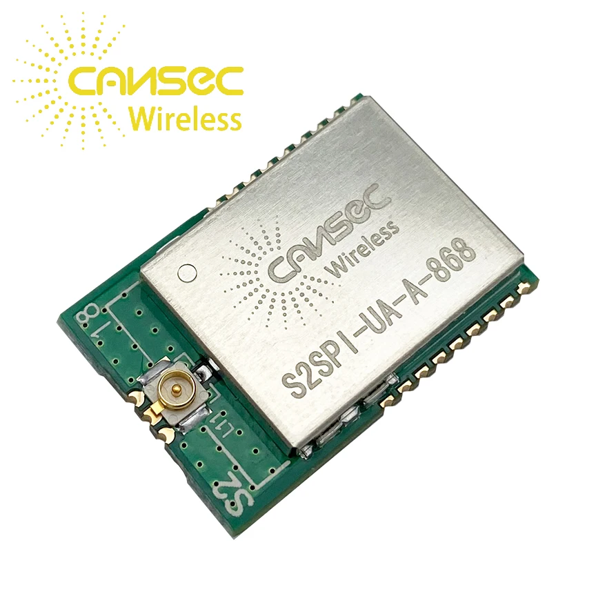 Cansec wireless transceiver S1SPI-UA-A ST SPIRIT1 QTR 434M/470M/868M/915M IoT Solution Low-Power Consumption Sub-G rf Module