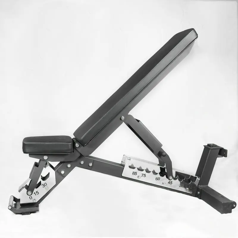 HUISHENG Fitness Commercial Gym Equipment Zero Gap Adjustable FID Gym Bench Heavy Duty Workout No Gap Dumbbell Weight Bench Pres