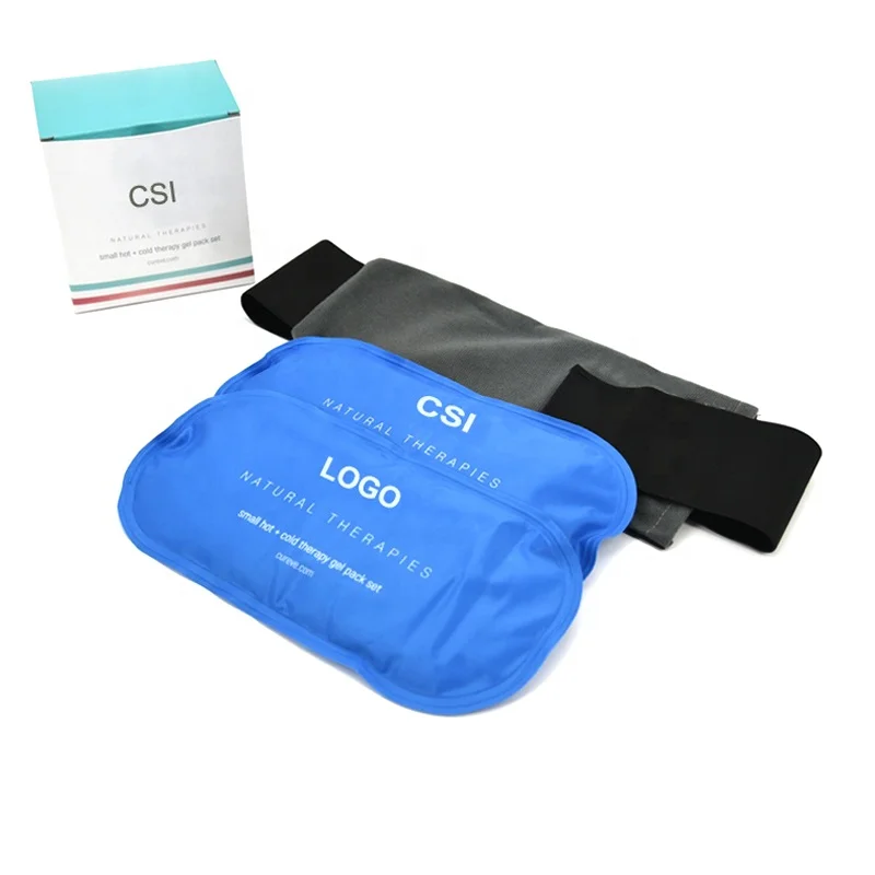 CSI высококачественный ODM ледяной теплый компресс-гель для льда горячая холодная упаковка многоразовая и терапия гель-обертка поддержки восстановления после травм