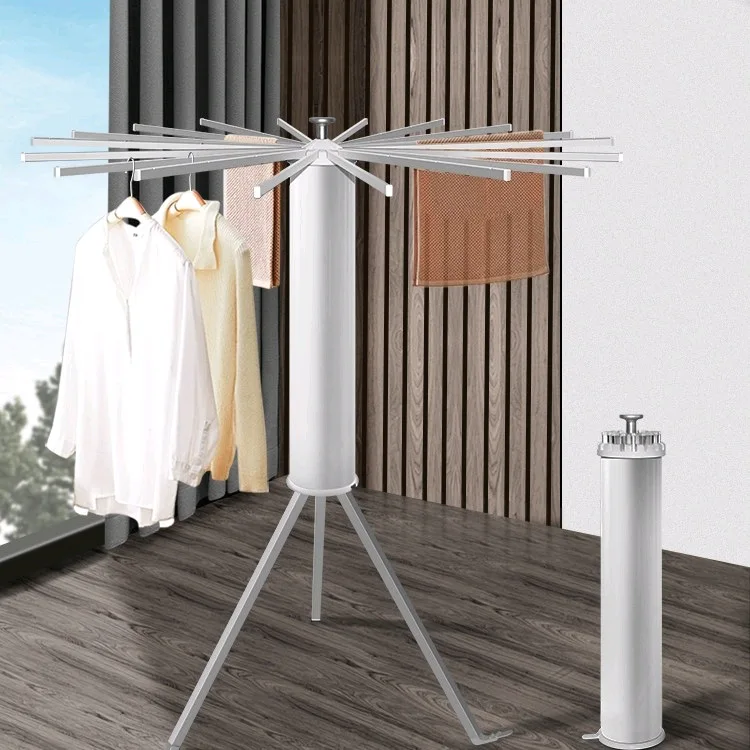 Tripod Clothes Drying Rack Foldable Laundry Stand Holder for Clothing Saving space drying Hanger