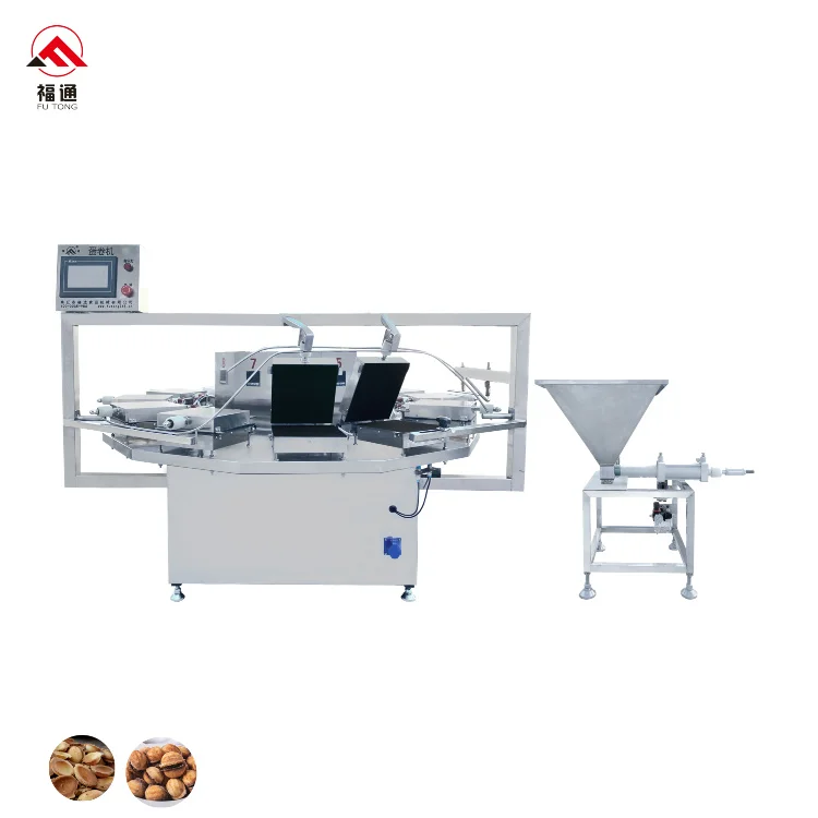 Automatic Walnut cookie Making Machine Customizable Shape Oreshki Recipe Machine Walnut Shaped Cookies Making Machine