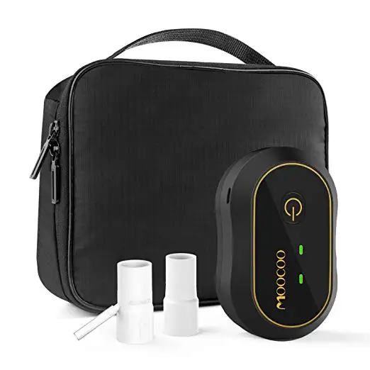 Moocoo 2019 Upgraded CPAP Cleaner Portable Mini CPAP Cleaning machine Suits for CPAP Machine Mask Regular  Heated Hose Pipe