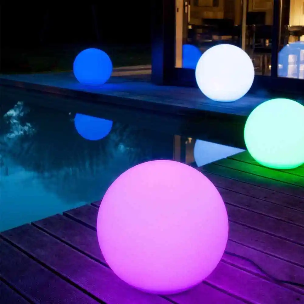 Swimming pool floating ball light outdoor christmas led for