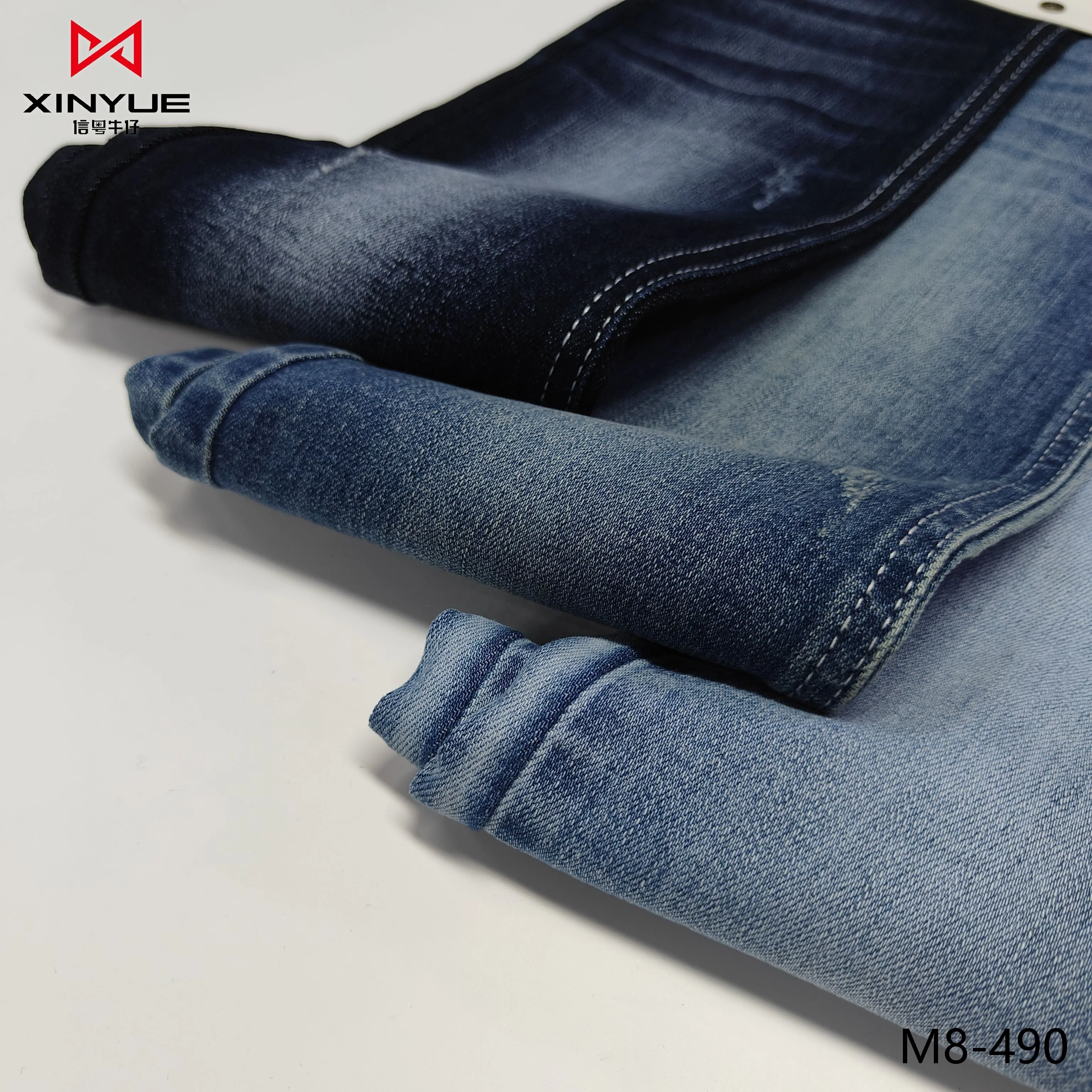 Denim dungaree fabric cotton denim fabric roll poly needed denim fabric