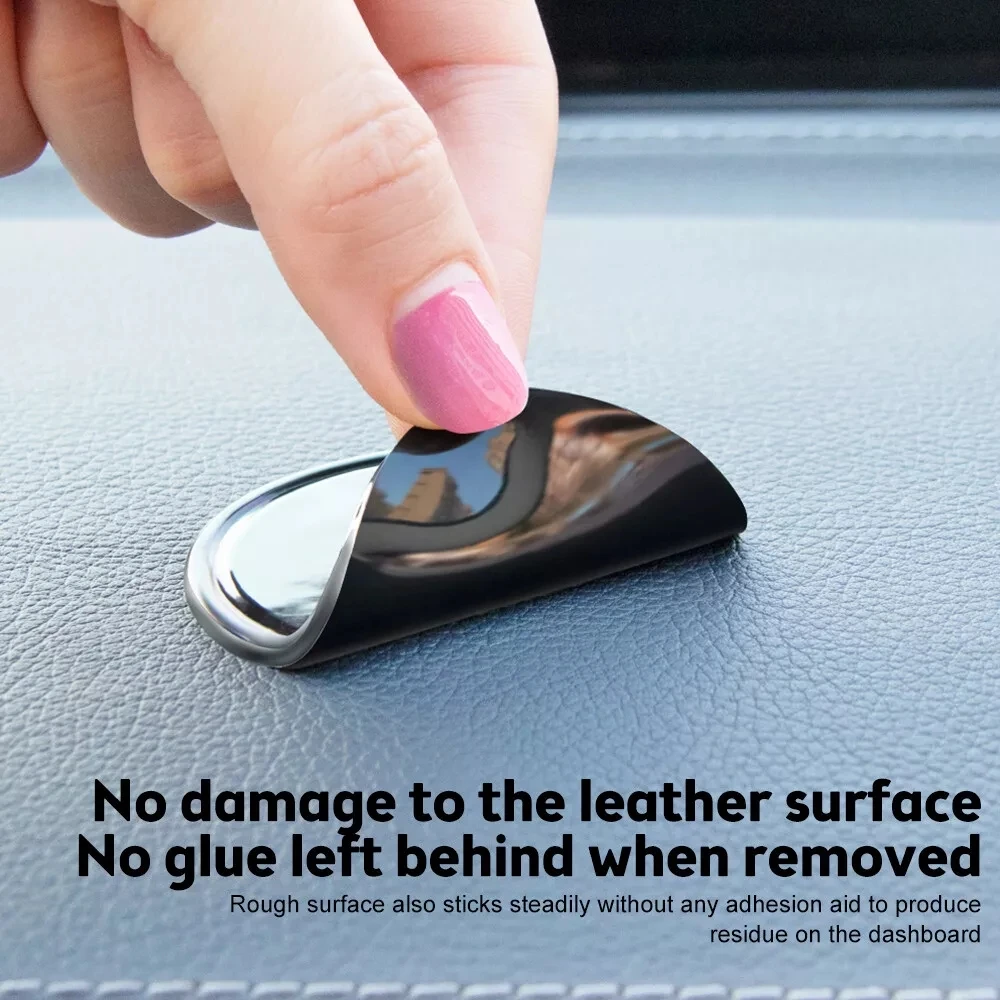 Car Non-slip Mat Silicone Anti-skid Toy Pad Sticky Pad Gel for Phone Key Holder Rubber Gel Car Mount Holder for Mobile Mat