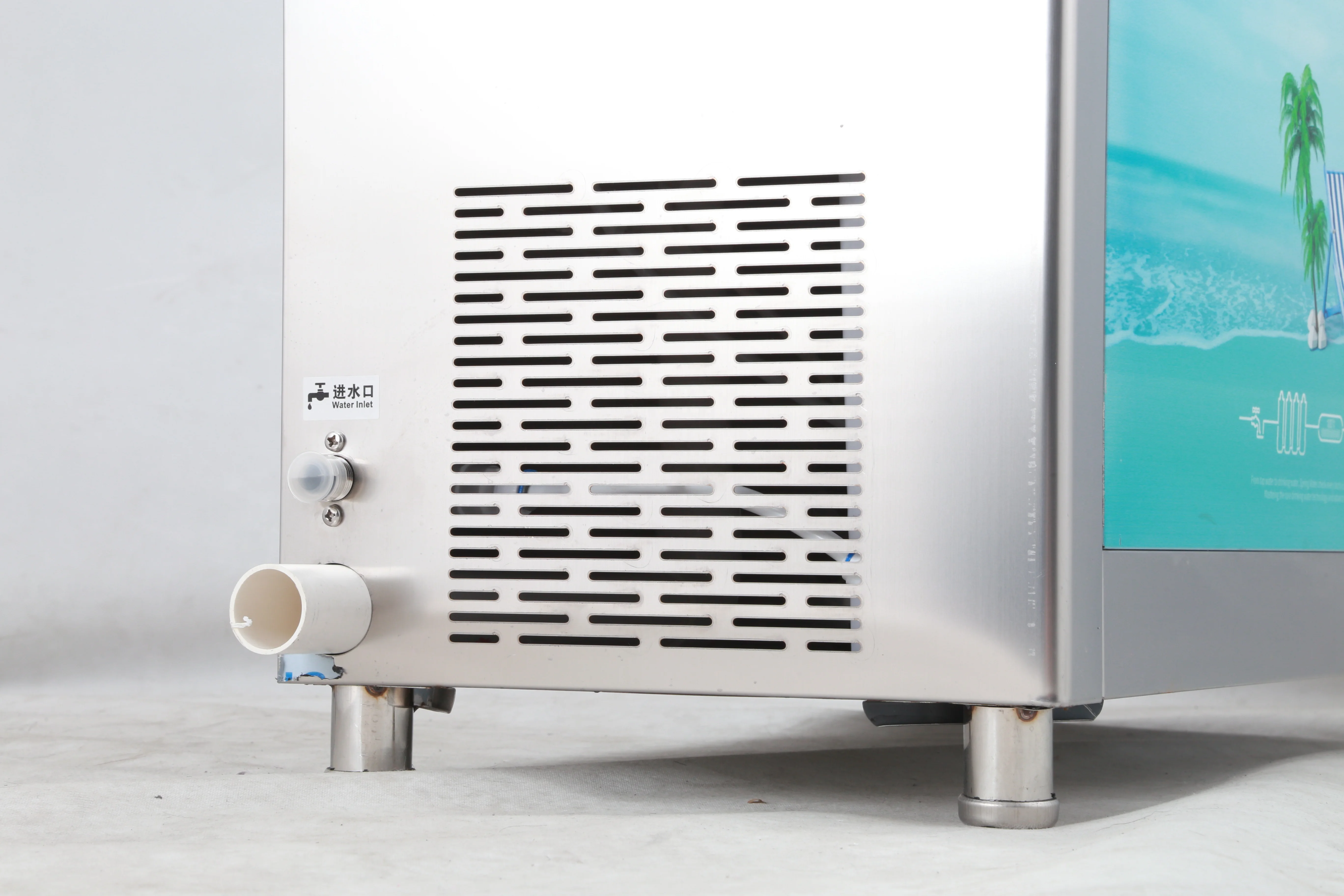 Commercial Factory 304 Stainless Steel Water Dispenser with UF Filtration Freestanding Unit for School and Office Use