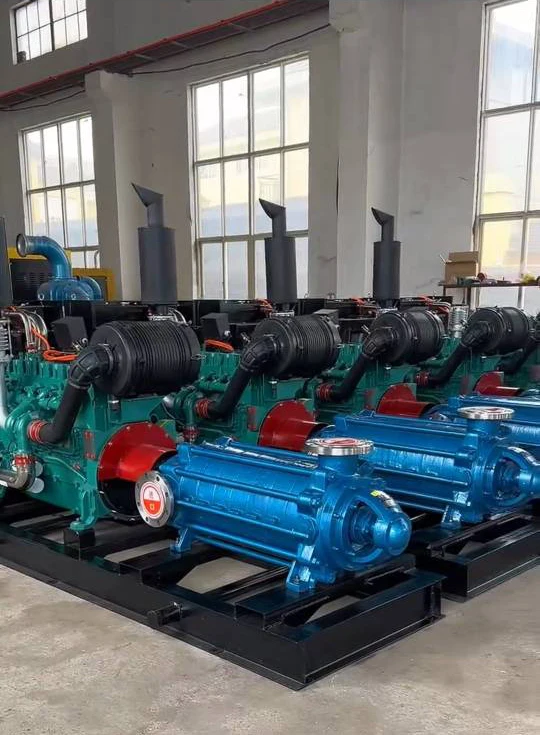 20hp Электрический горизонтальный многоступенчатый водяной насос котел питающий