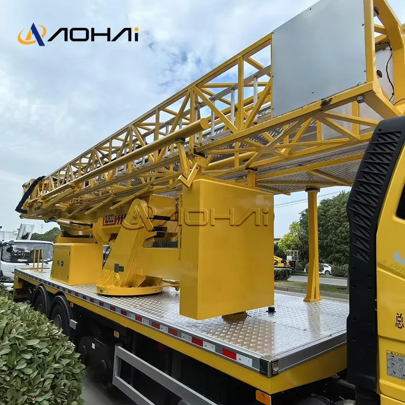 FAW J6L New Customized Bridge Inspection Truck 6X4 30ton Special Truck For Sale