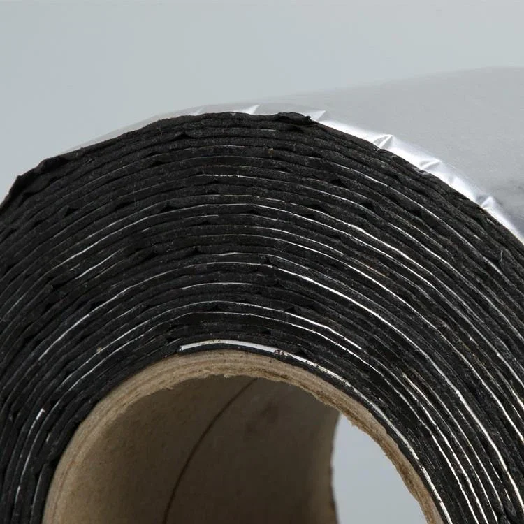 Roll Roofing Repair Self Adhesive Waterproof bitumen tape flash band butyl rubber Asphalt Tape for roofing repaired