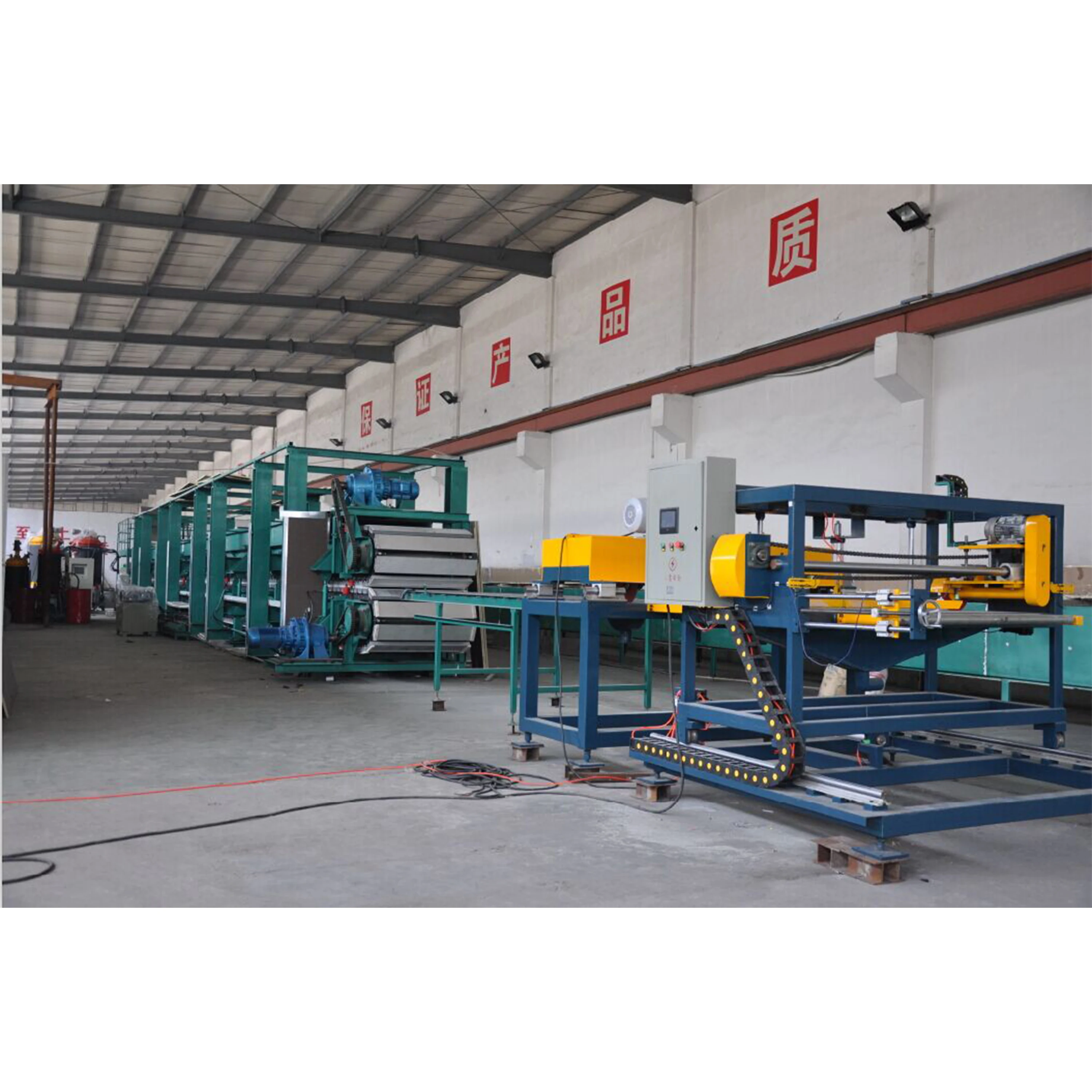 PU Sandwich Panel Machine Continuous Sandwich Panel Production Line