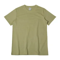 High fashion custom logo printed tshirts 250gsm mens heavyweight basic plain men soft cotton tshirt