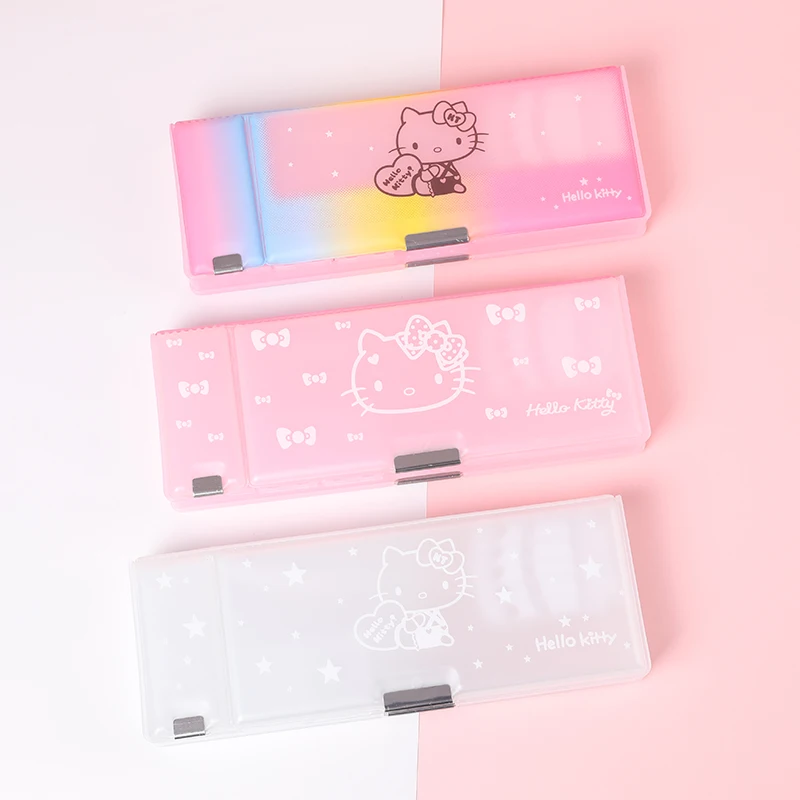 TOPSTHINK Cute Girly Pattern Hot Sale Manufacture Price Multifunction Plastic Pencil Box