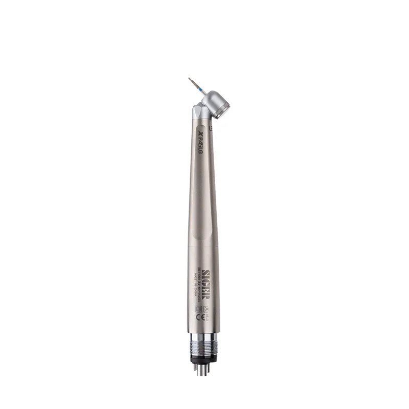 SIGER XP45LG Hand piece Online Technical Support Titanium body Ceramic bearings turbine handpieces dental  handpiece with led