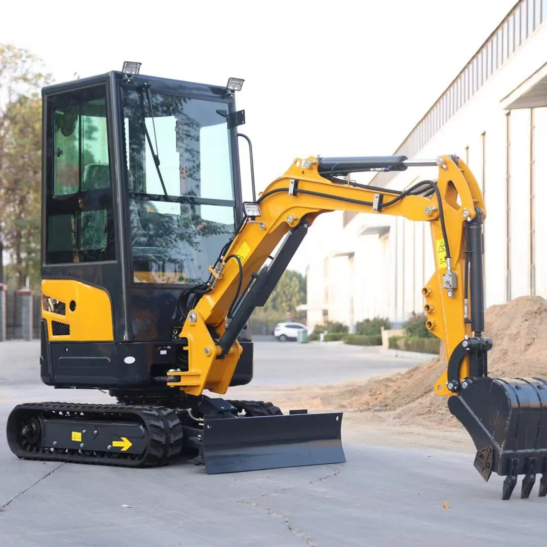 Mini Excavator I Ton For Sale Hydraulic Crawler Small Digger Prices Free After Sale Service 1 ton 2 Ton Mini Excavators