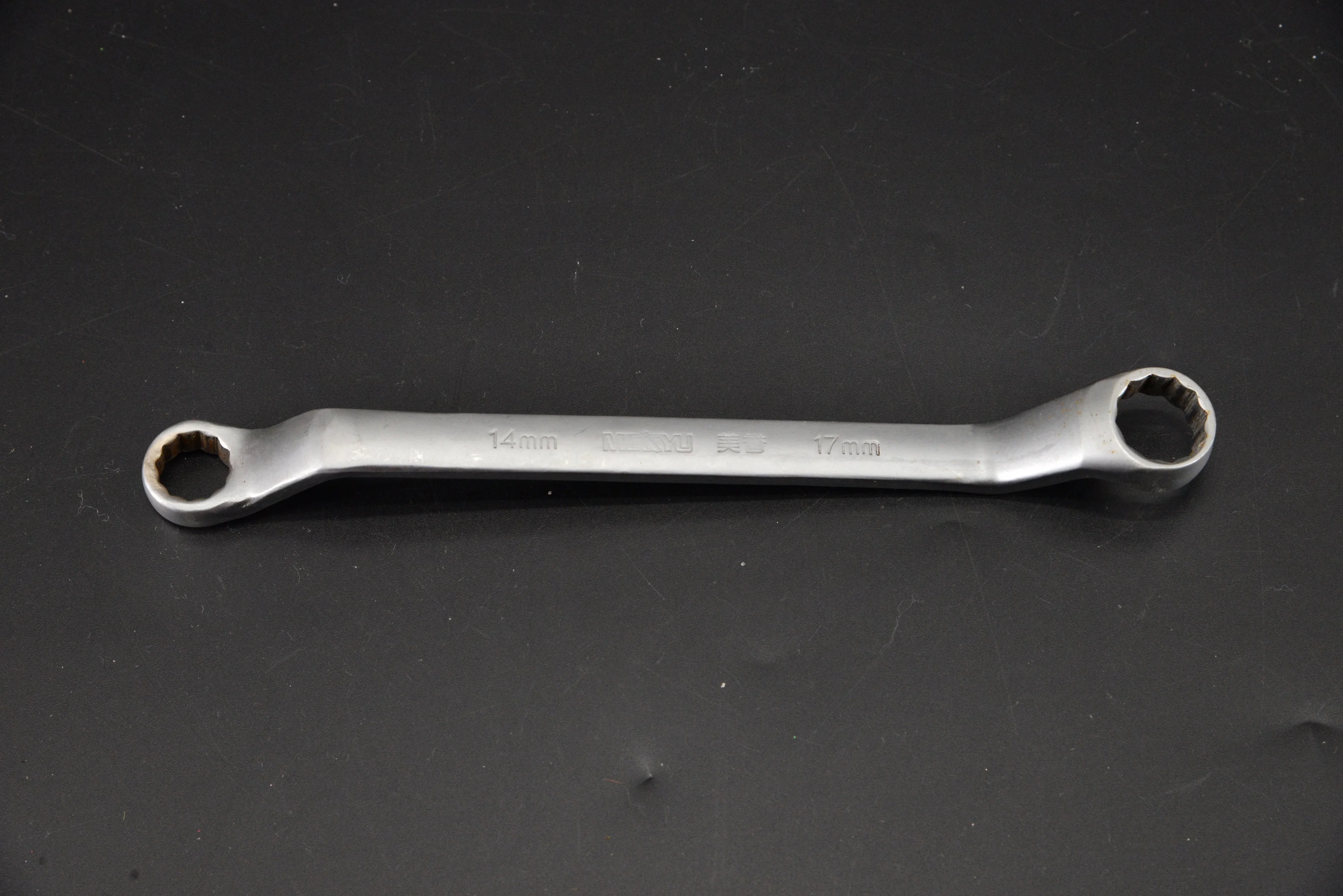 Professional Hardware Hand Tools Box End Wrench Carbon Steel Double Offset Ring Wrench Spanner