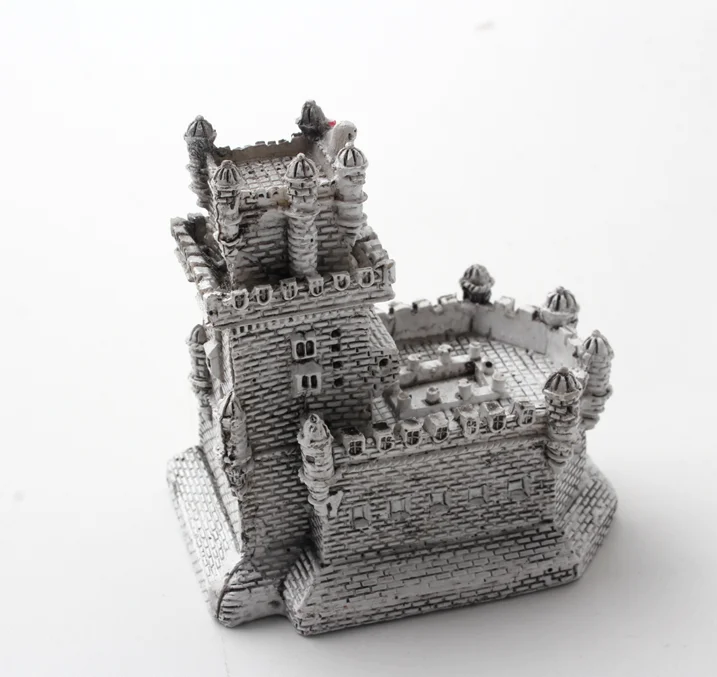 
classic portugal building resin tourist souvenir 