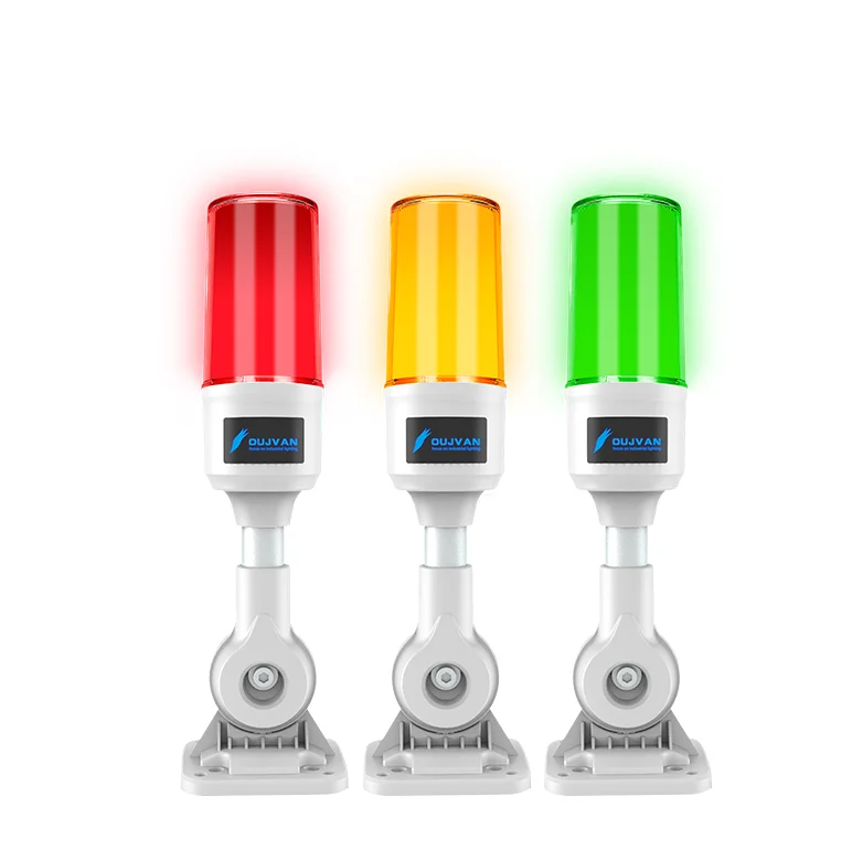 24V Warning Light Signal Tower Light With Buzzer for CNC Machine LED warning light