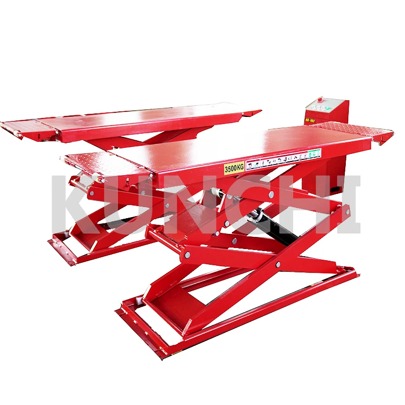 5 tons Hydraulic Scissor Auto Car Scissor Lift in Ground