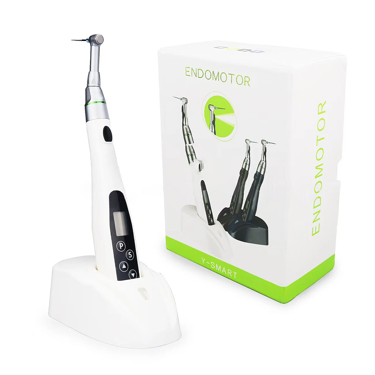 Dental Rotary Root Canal Treatment Y-SMART Endo Motor 16:1 Wireless Endomotor with LED Light