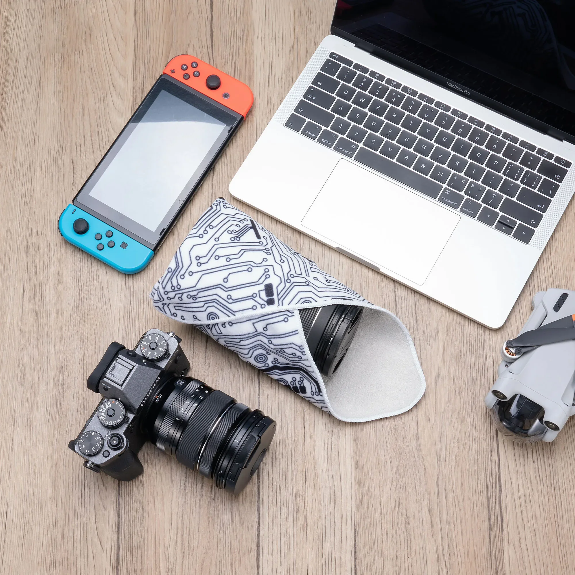 Folding Photography Camera Protective Wrap Camera Cloth Protective Cover For Canon Nikon Sony DSLR Lens Flash iPad/Tablet