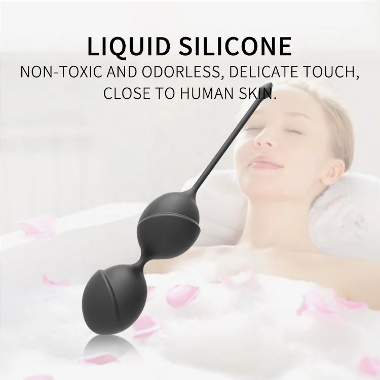 Безопасные Силиконовые Шарики Кегеля для укрепления мышц влагалища, вагинальные шарики, секс-игрушки для женщин