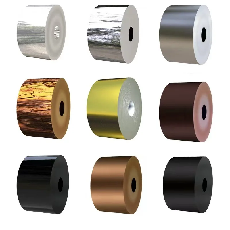 Горячая Распродажа холоднокатаная нержавеющая сталь AISI JIS ASTM SUS 202 304 430 310S 201 катушечная лента с цветной поверхностью 2B BA