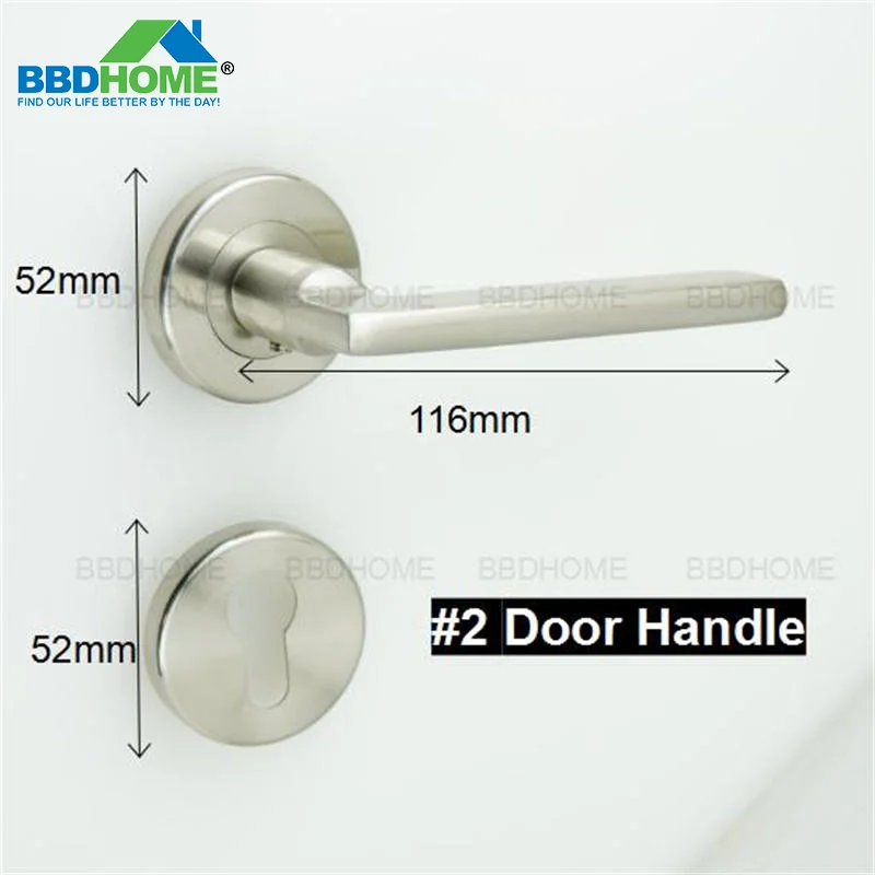 BBDHOME interior room bathroom mortise lock door lock WPC wooden door handle lock