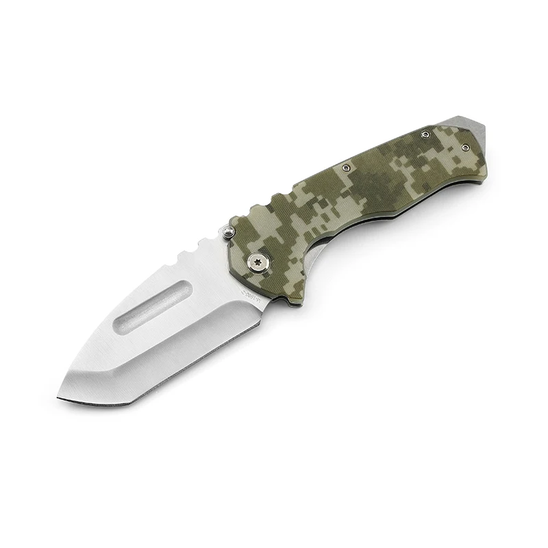 Camping Tools pocket camouflage black  folding small knife