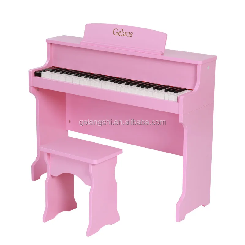 wooden case baby piano digital