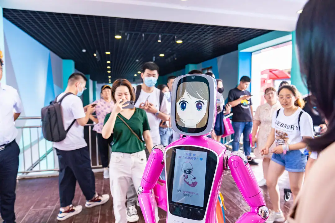 High Quality Guidance Intelligent Humanoid Service Ai Welcome Commercial Robot Reception Robots Catering Equipment