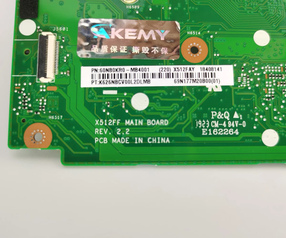 X512FA motherboard i3/i5/i7 CPU 4GB RAM For ASUS X512FA X512FF X512FL X512FB laptop motherboard X512FA motherboards