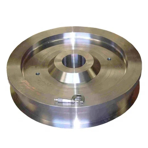 Heavy Duty Machinery Part Flange Cast Crane Wheel
