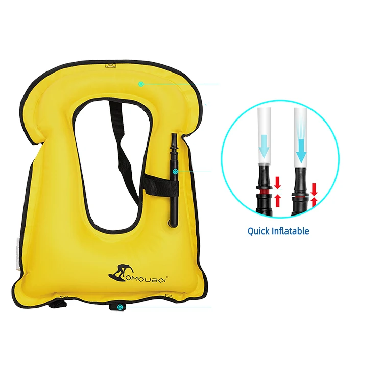 
Crew Saving Jacket Inflatable Buoyancy Vest Life Jackets Adult 