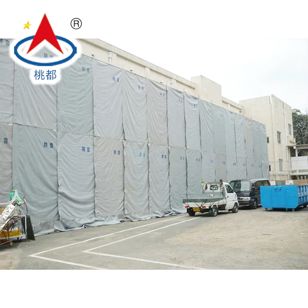 Flame-retardant  safety protection sheet PVC sound barrier sheet Scaffolding dust and fall prevention tarps
