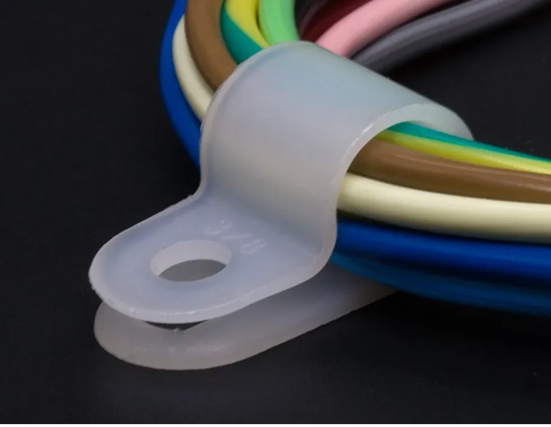 Пластиковые Кабельные Зажимы типа R с винтовой сборкой