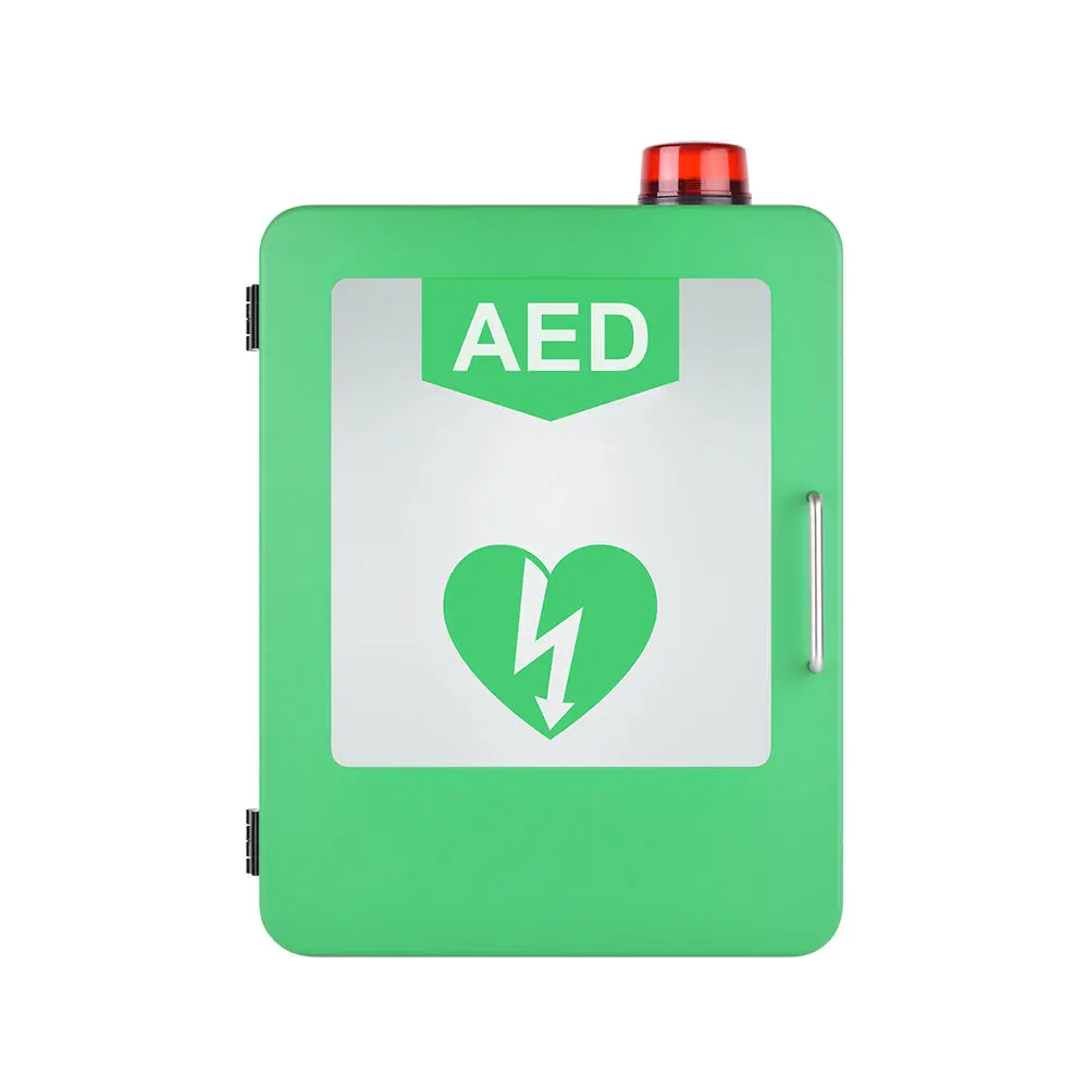 Fully stocked product Portable Aed Automated External Defibrillator machine With Aed Cabinet Outdoor Plastic Aed Cabinet box