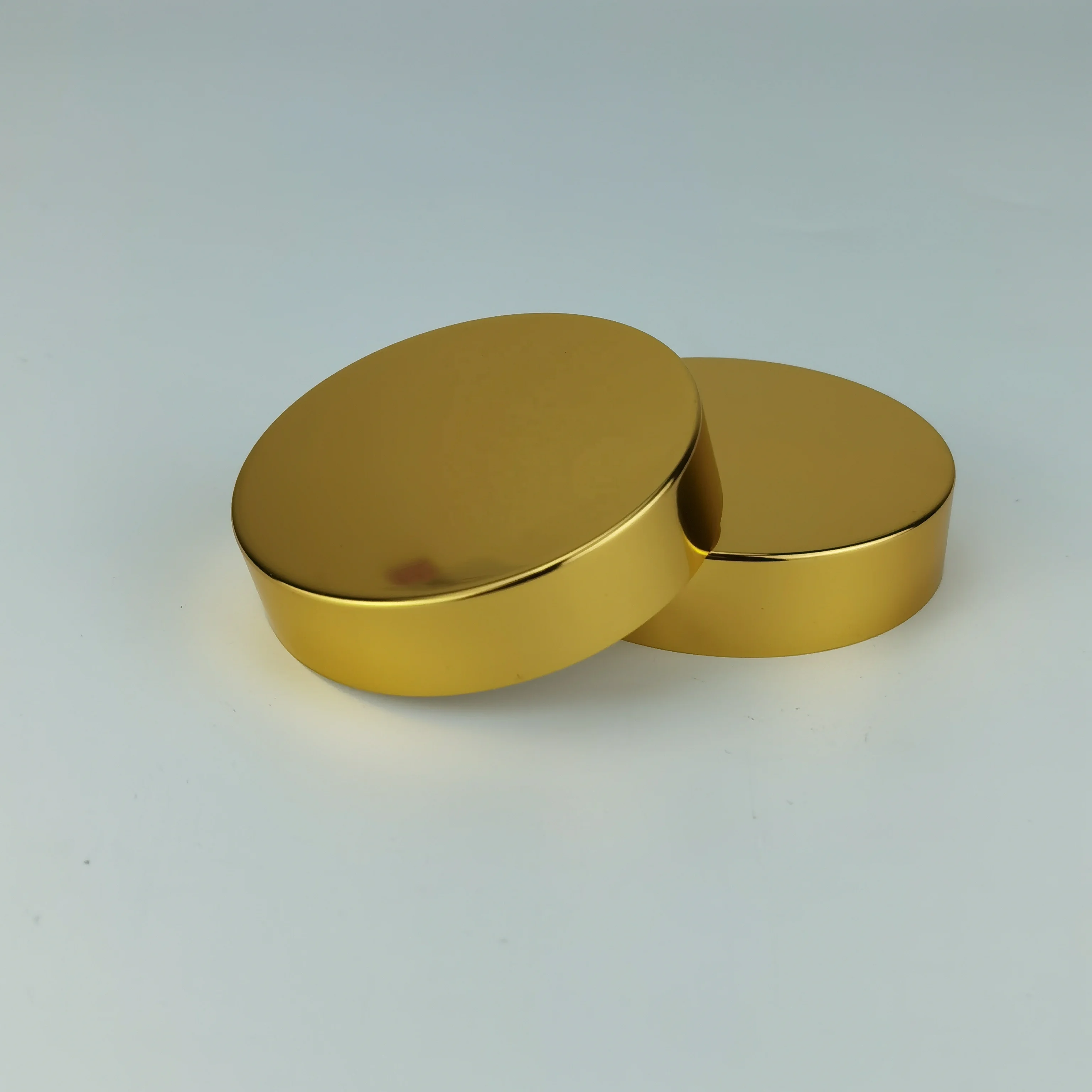 38-400 45-400 53-400 58-400 89-400 Unishell колпачки гладкая серебристо-золотистая металлическая крышка с вкладышами