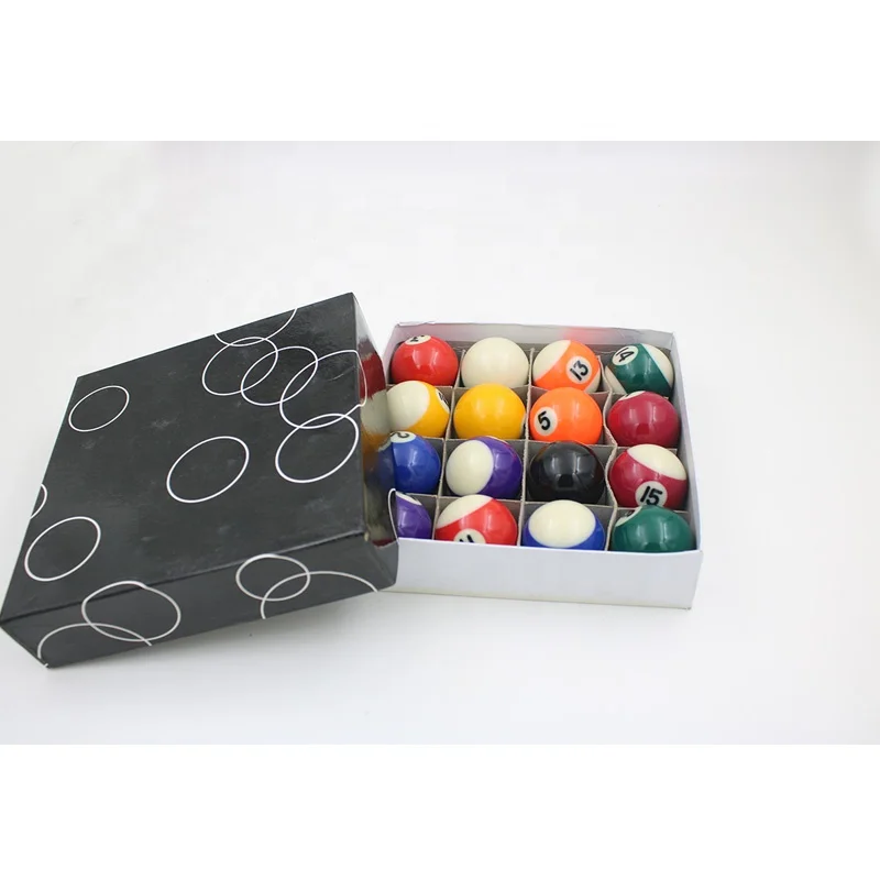 Factory price mini 38mm billiard pool ball 16pc/set for children
